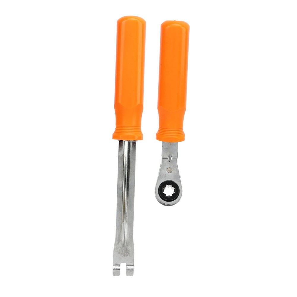 2PCS Automatic Slack Adjuster Tool Set Fork End Release Tool Double Square