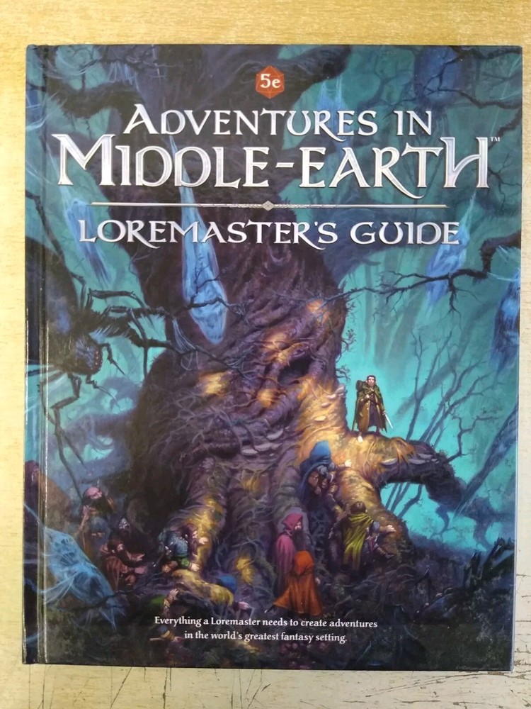 Loremasters Guide Adventures in Middle Earth 5e Book