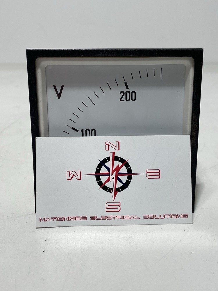 Crompton Instruments E244-02V-G-RS-RS-C7 Analog Meter