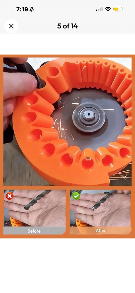Thickened Drill Bit Sharpener 2-13mm Sharpening Tool Grinding Tool Polishing