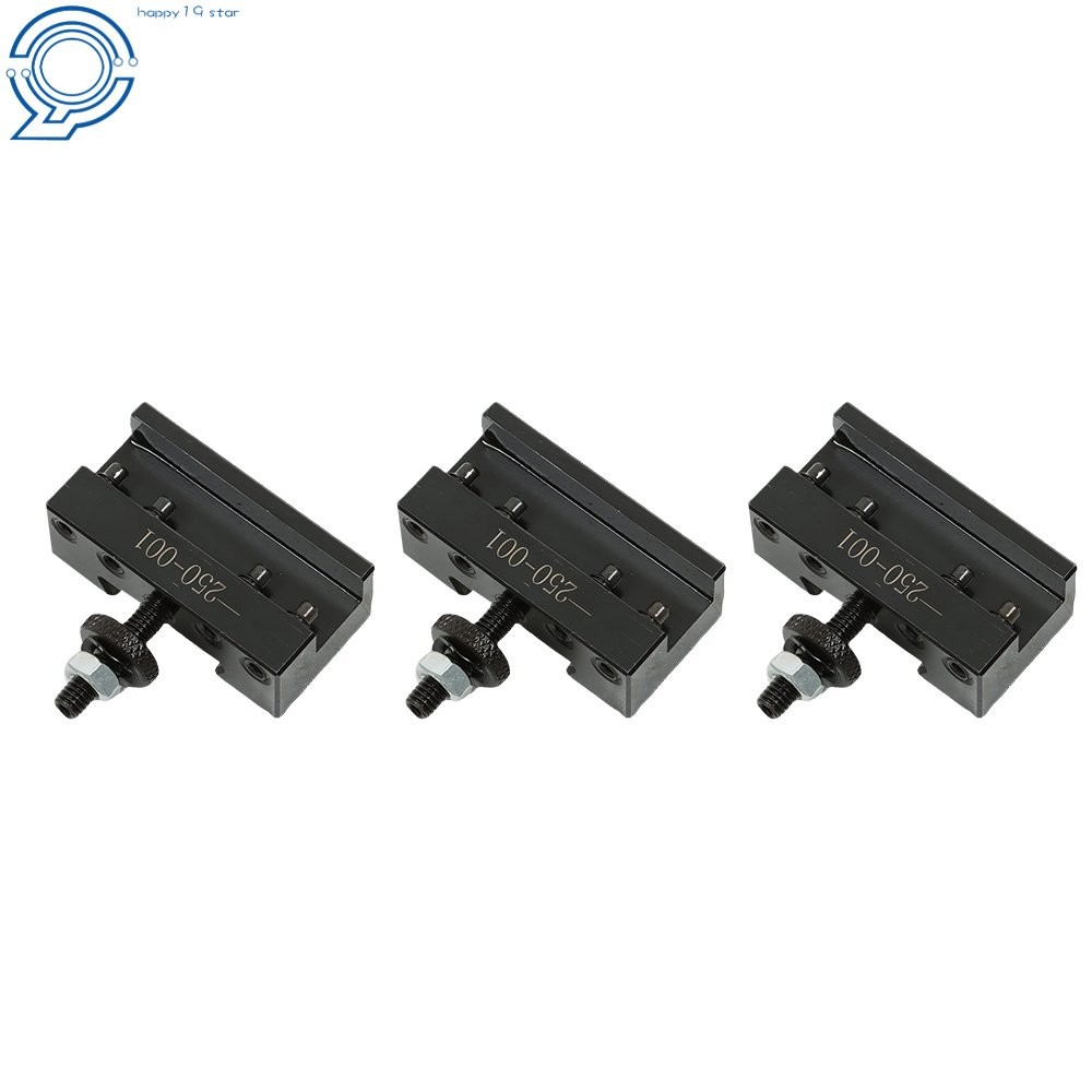 3 pack Quick Change Turning & Facing Lathe Tool Post Holder 250-001 OXA #1