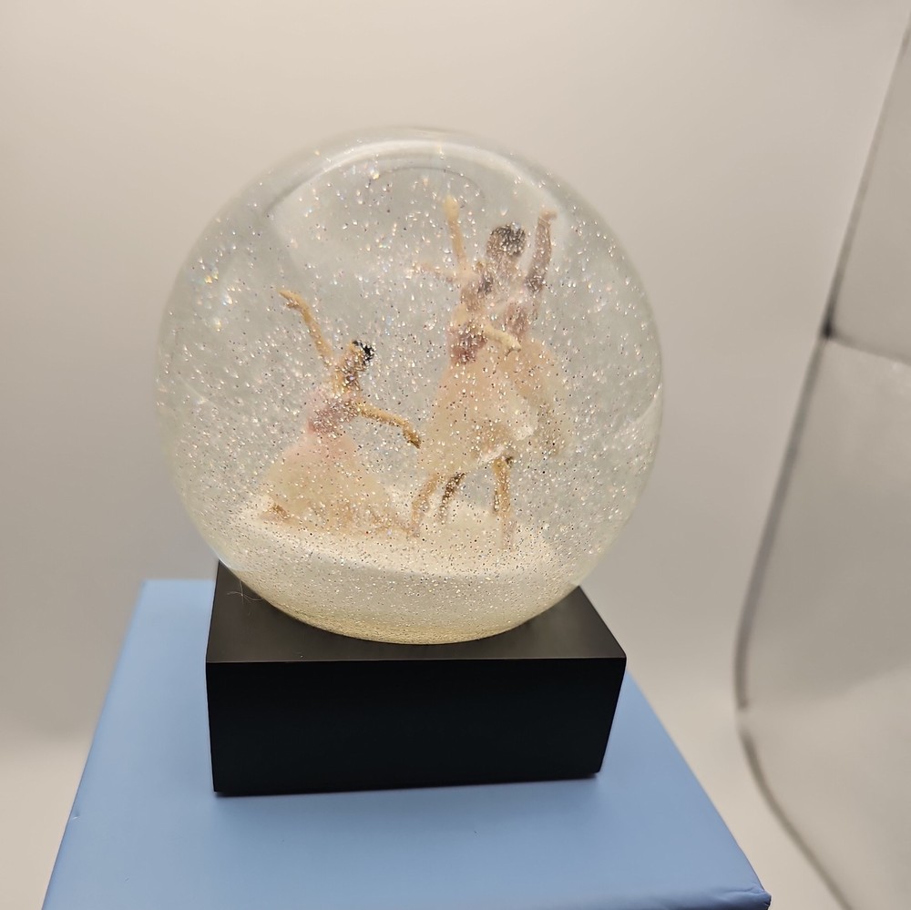 Dancing Ballerina Snow Globe Sculpture