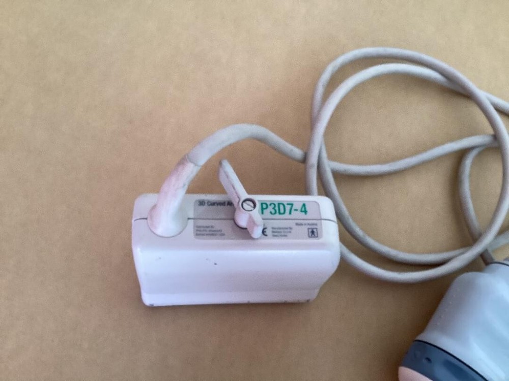 PHILIPS P3D7-4 CURVED ARRAY ULTRASOUND TRANSDUCER