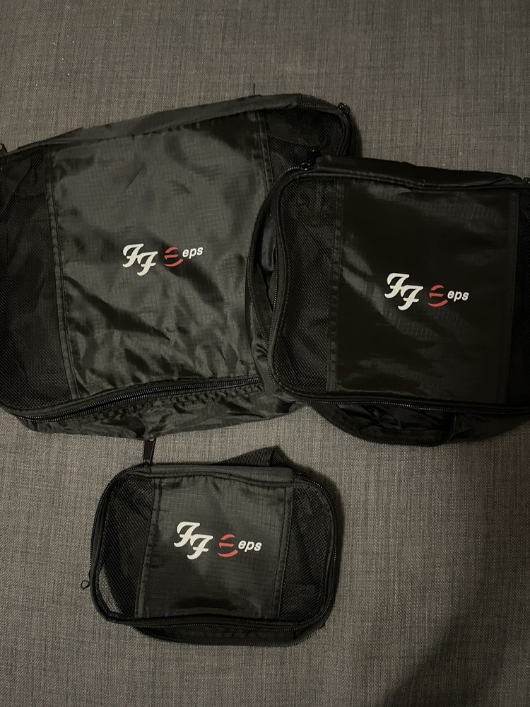 Foo Fighters Custom Packing Cubes - NEW