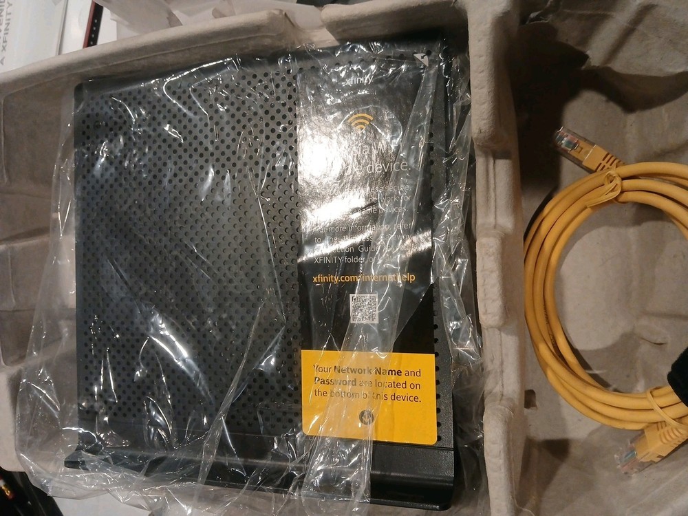 Xfinity cable modem with remote