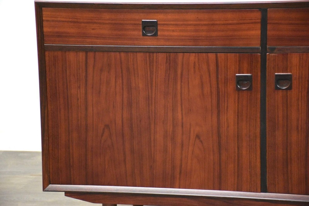 Danish Modern Rosewood Sideboard Credenza