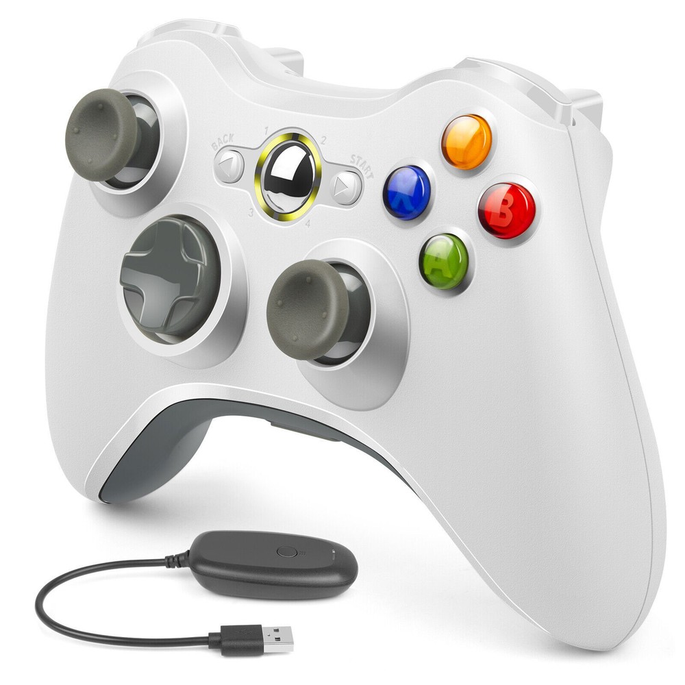 Wired / Wireless XBOX 360 Controller for WINDOWS PC and XBOX360 Gamepad