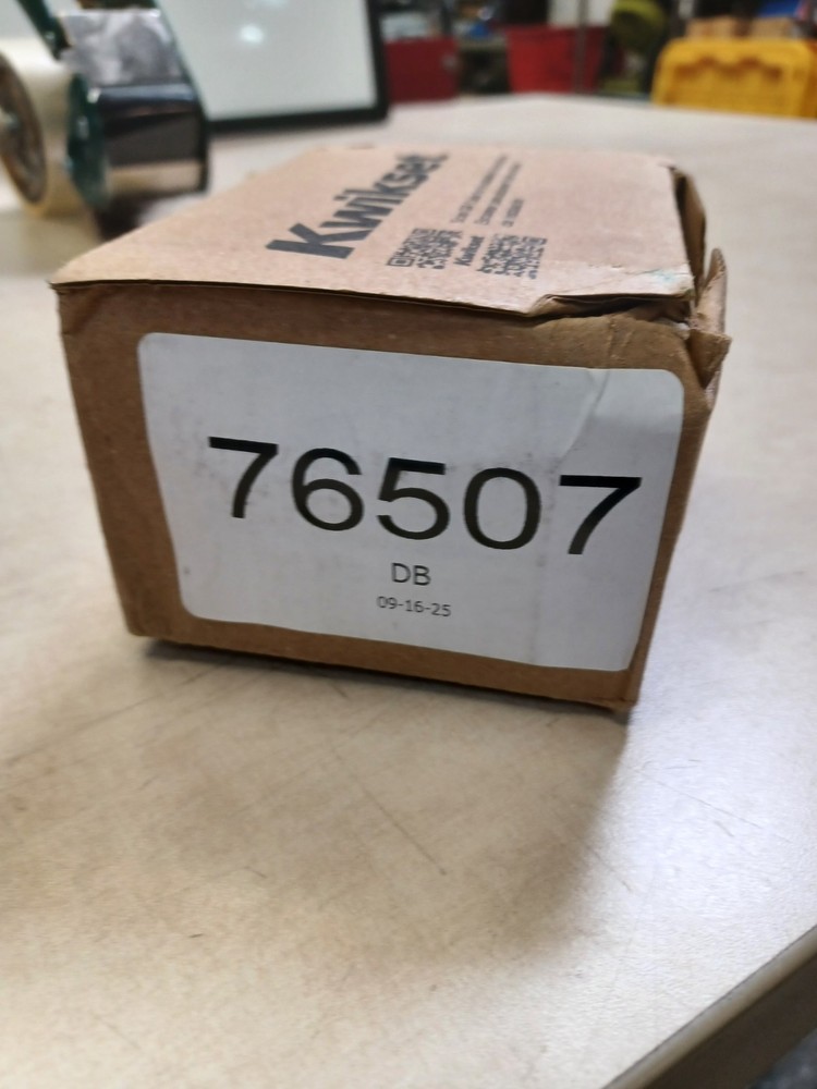 Kwikset 76507 DB Deadbolt Silver