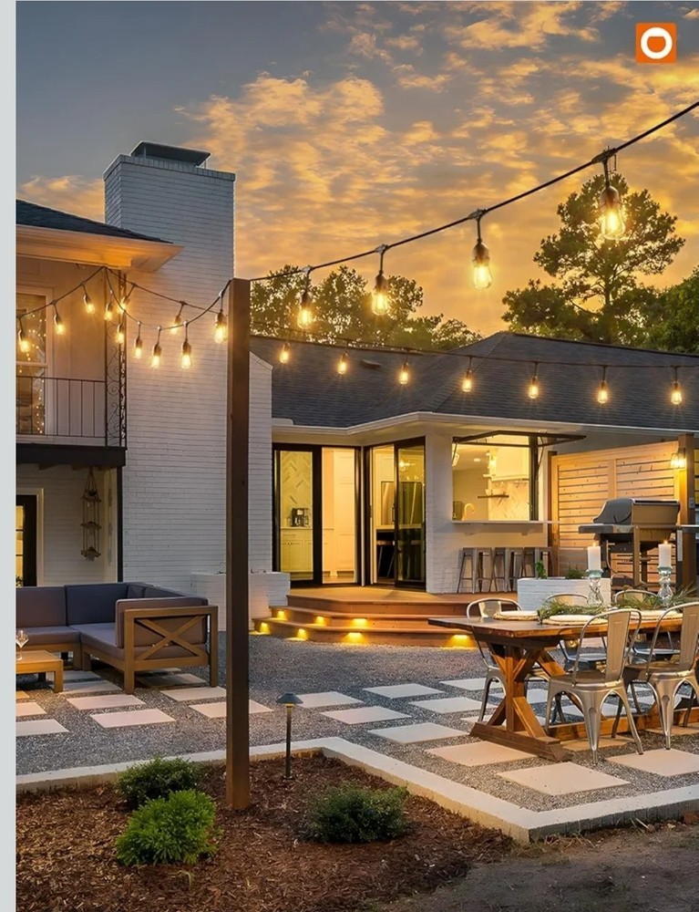 Addlon 48 ft LED Weatherproof String Lights