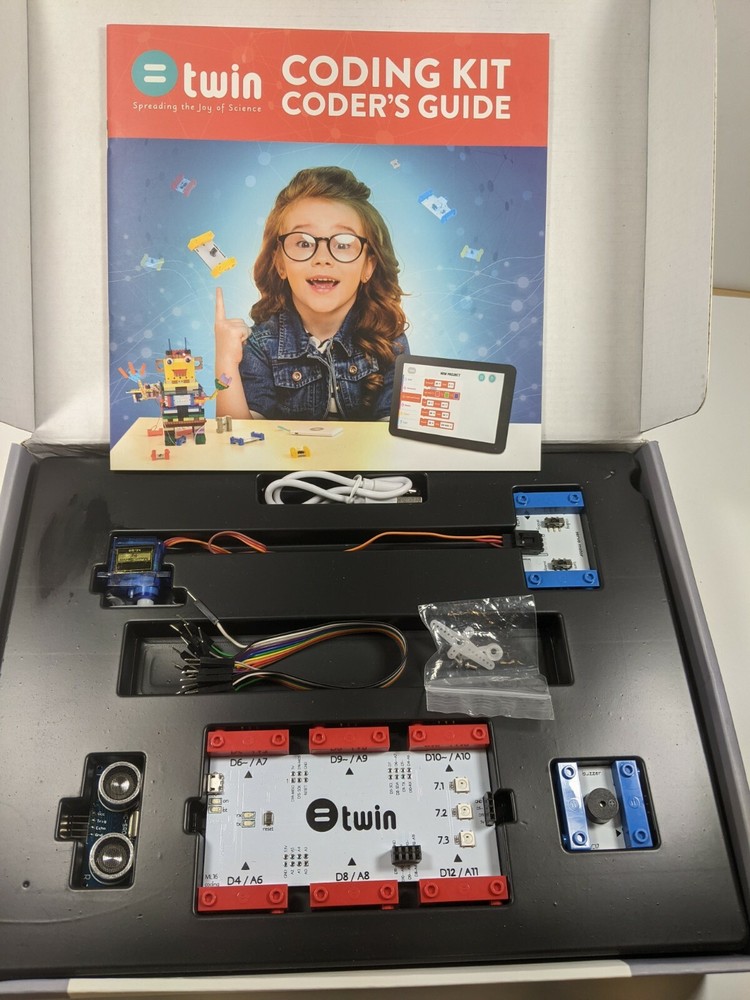 Twin STEM Coding Kit Learn Programming for Children Ages 8+ Mobile App