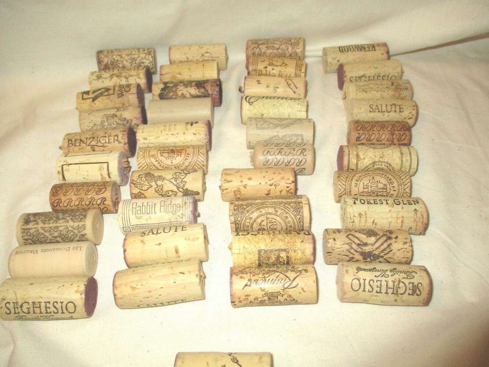 41 Assorted Used Wine Corks Crafts