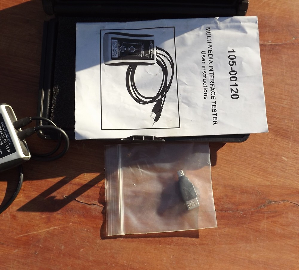 Ford Rotunda 105-00120 Multi-Media Interface Tester Tool