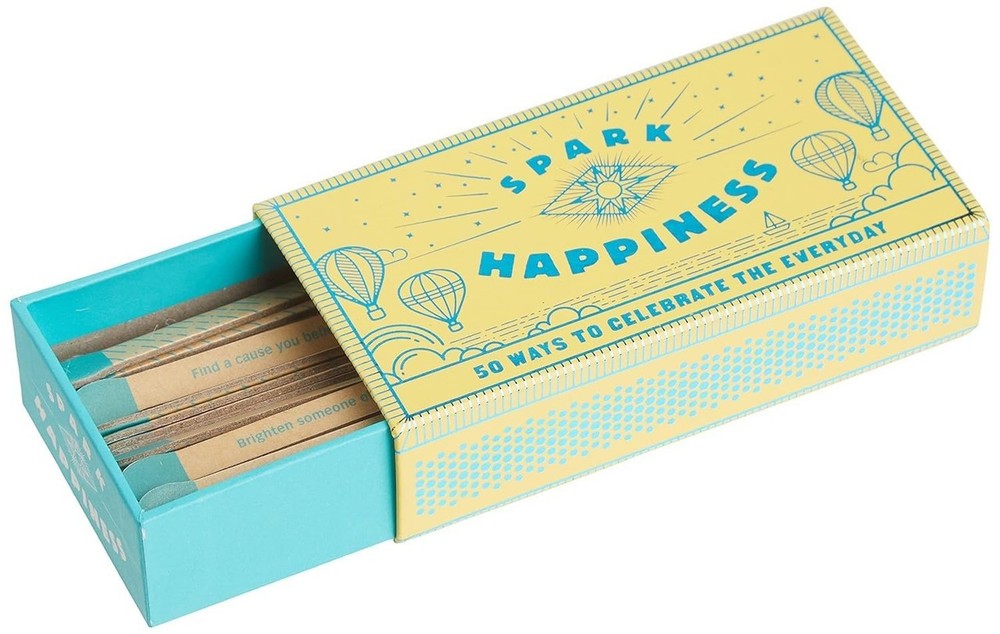 chronicle books Spark Happiness Matchbox
