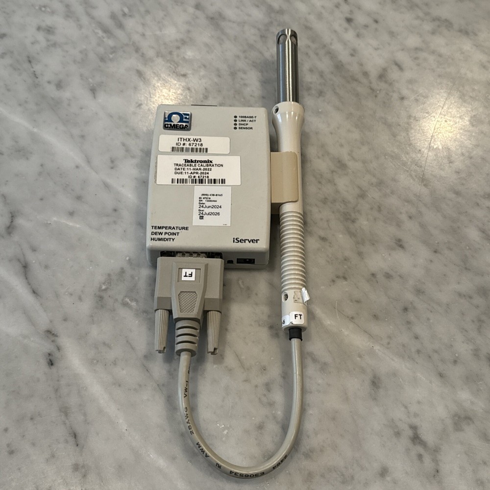 Omega iTHX-W i Server MicroServer Temperature Dew Point Humidity