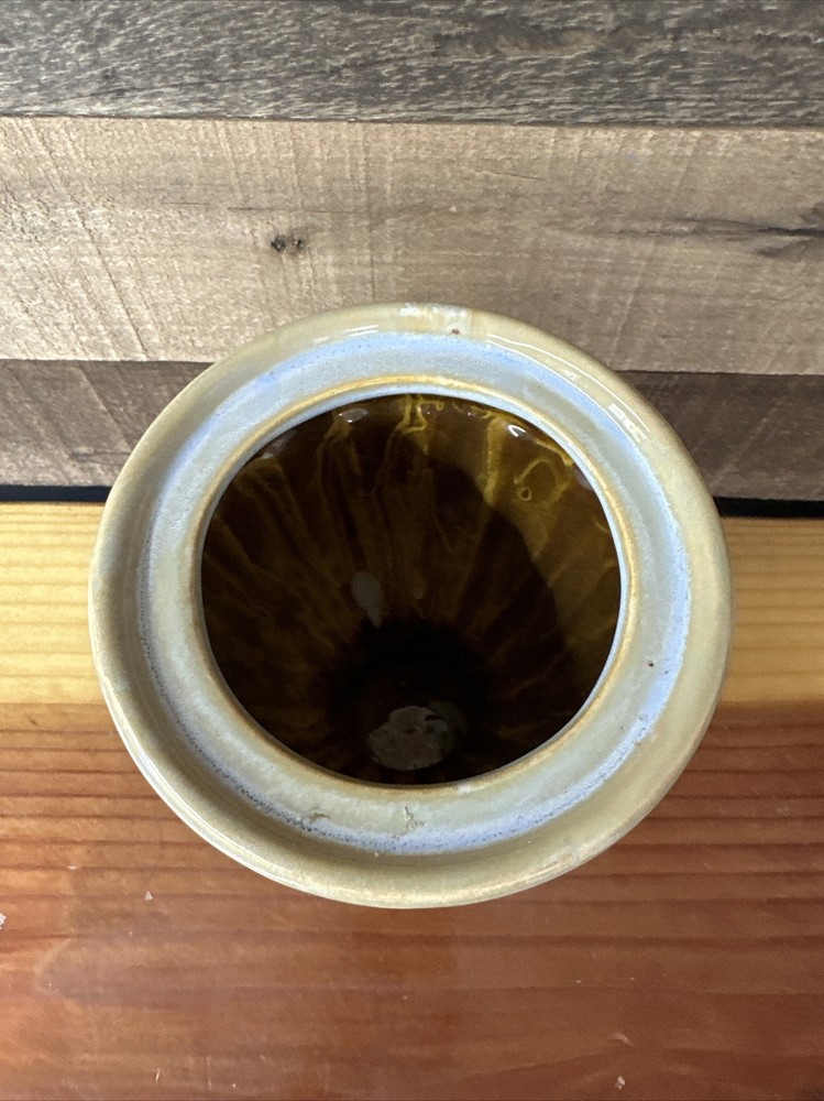 Lidded Ceramic Jar Pot 12”