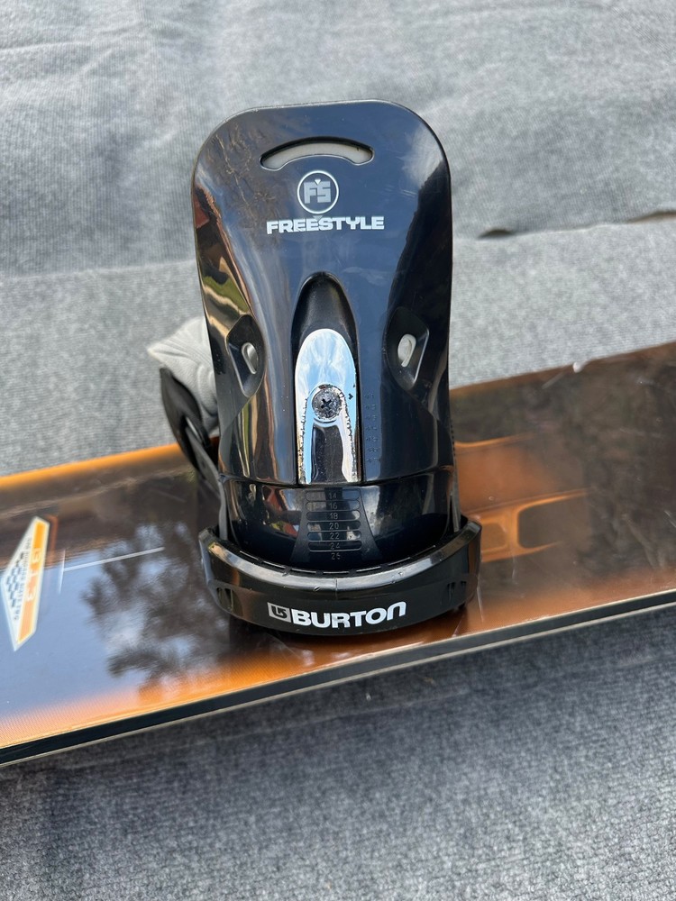 Burton Bullet Snowboard With Bindings.