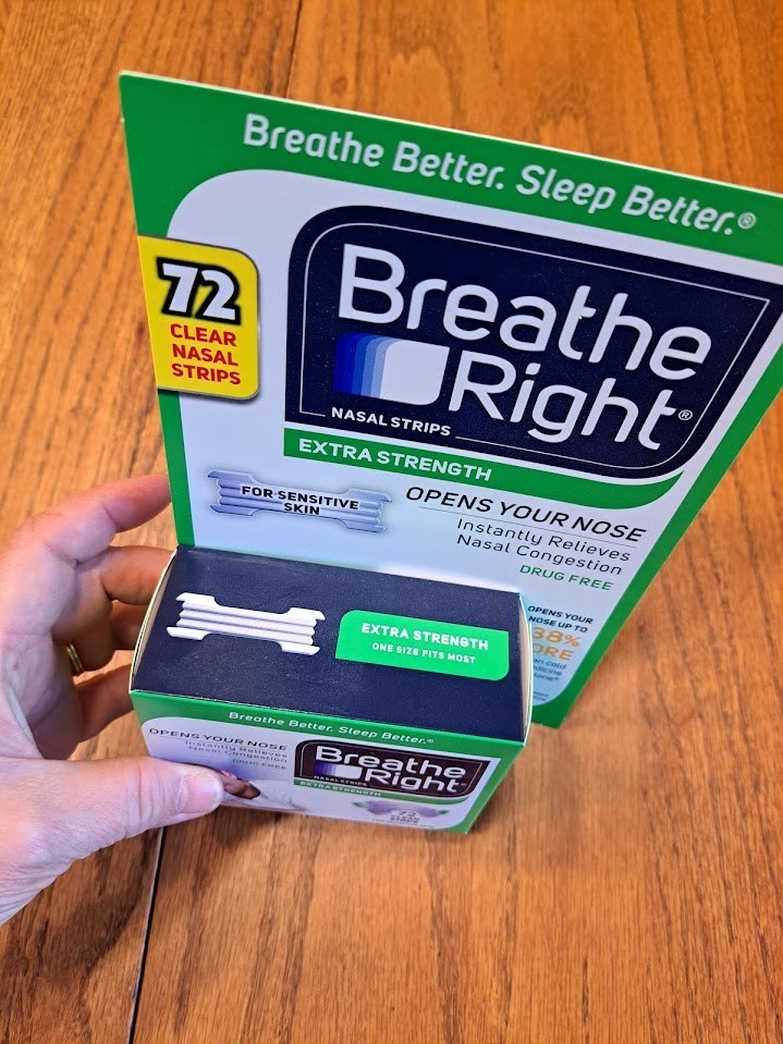 Breathe Right Extra Strength Nasal Strips, Clear - 72 Count
