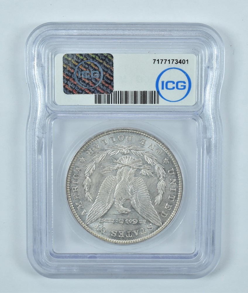 1886 Morgan Silver Dollar MS64 ICG