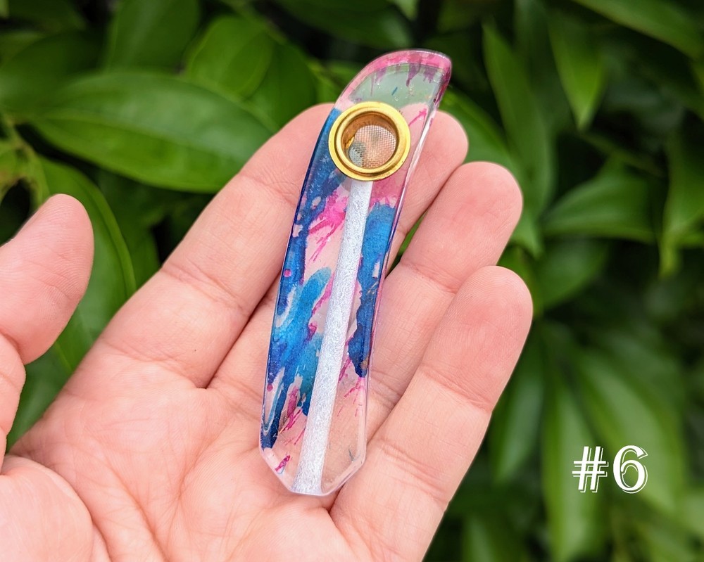 1 Acrylic Metal pipe