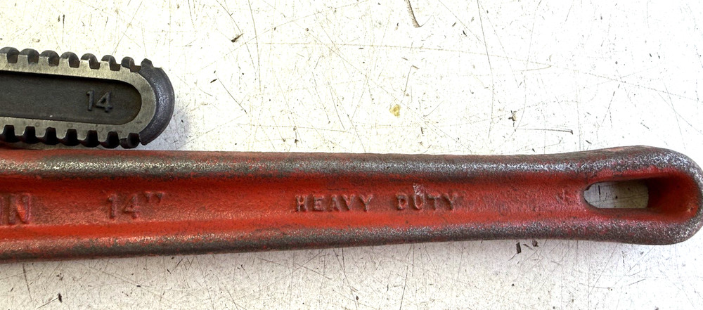 Craftsman 14" Pipe Wrench 55677 Used