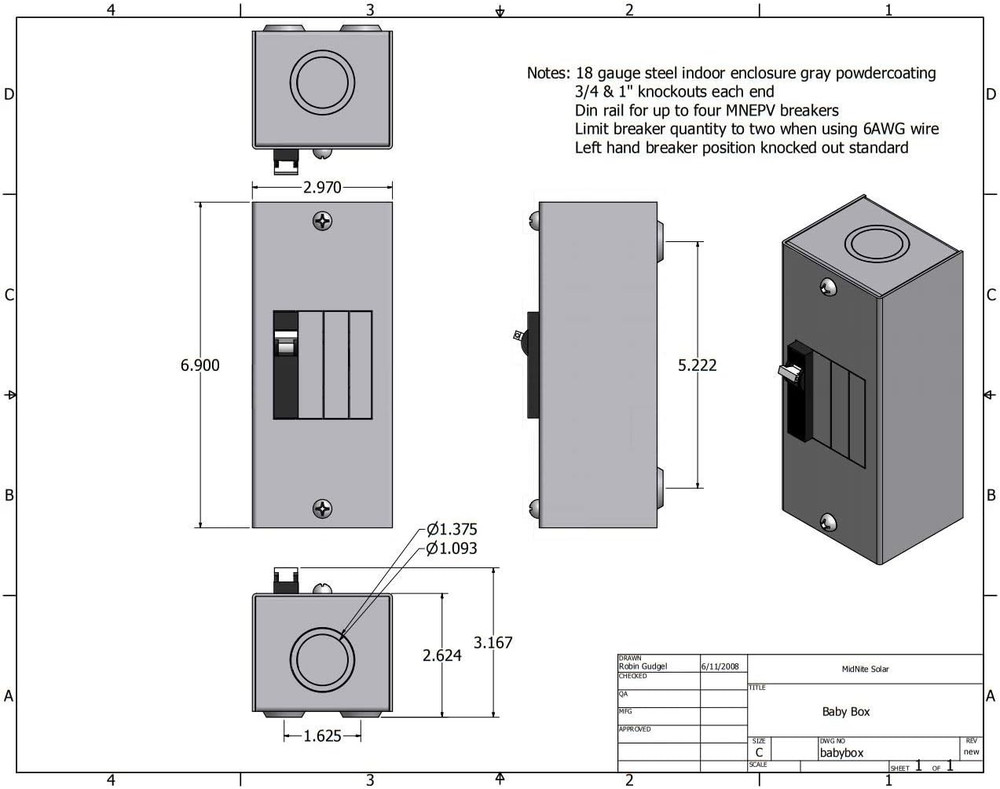 MNBABYBOX Baby Box Enclosure.