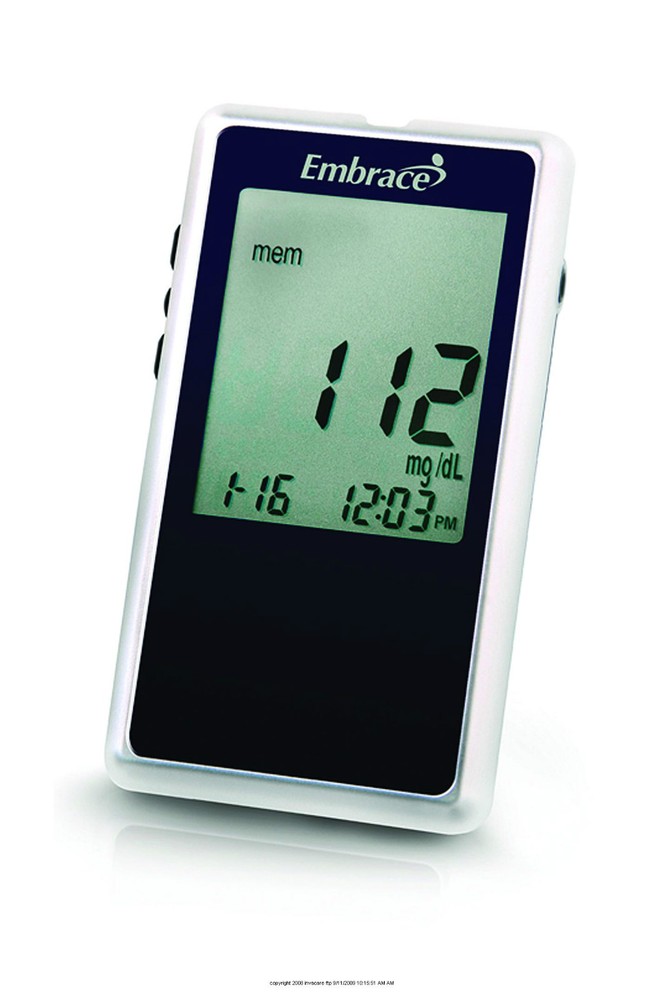 Embrace Blood Glucose Monitoring System Talking Machine No Coding Required