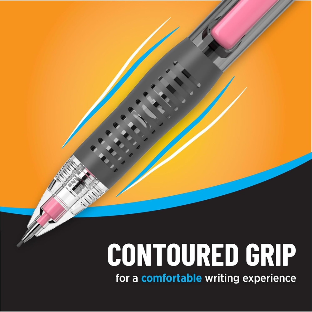 BIC Break Resistant Mechanical Pencils with Erasers, No. 2 Medium Point (0.7Mm),