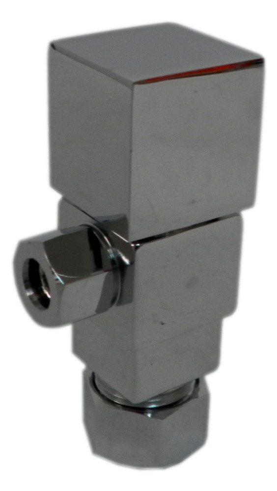 Signature Hardware SH206CP 5/8x3/8" Compression Square Angle Supply Stop Valve