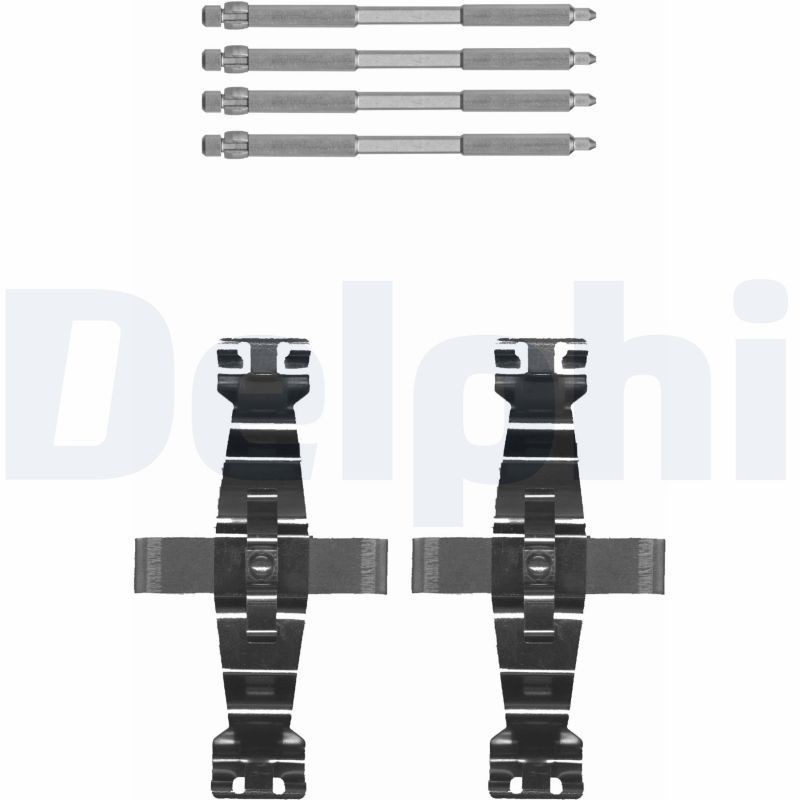 Accessory Kit, disc brake pad DELPHI LX0674