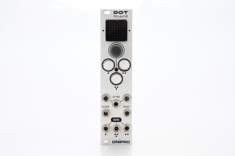 DNIPRO Modular DOT Polyrhythm Trigger Sequencer Eurorack Module #52887