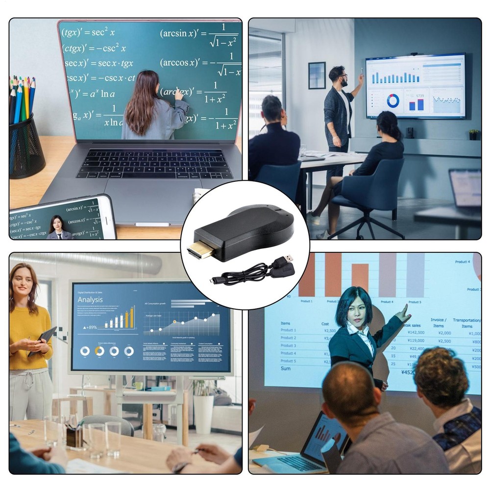 TV Mirroring Device Screen Cast Wireless Display Adapter TV Screen dependable