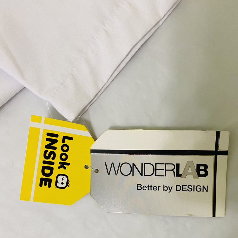 Wonder Lab White Lab Coat Style Size Xs Bc
