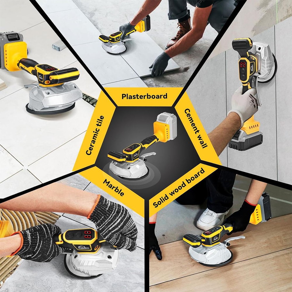 Tile Vibration Leveling Machine Vibration Tool for Dewalt 20V Max Battery DCB201
