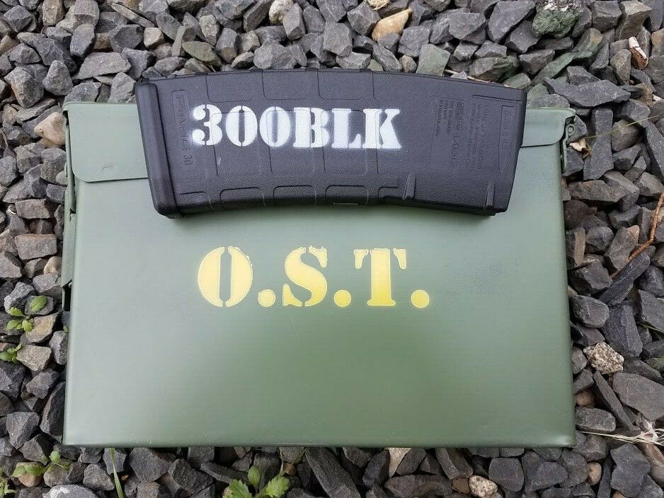 Ammo Can Stencils