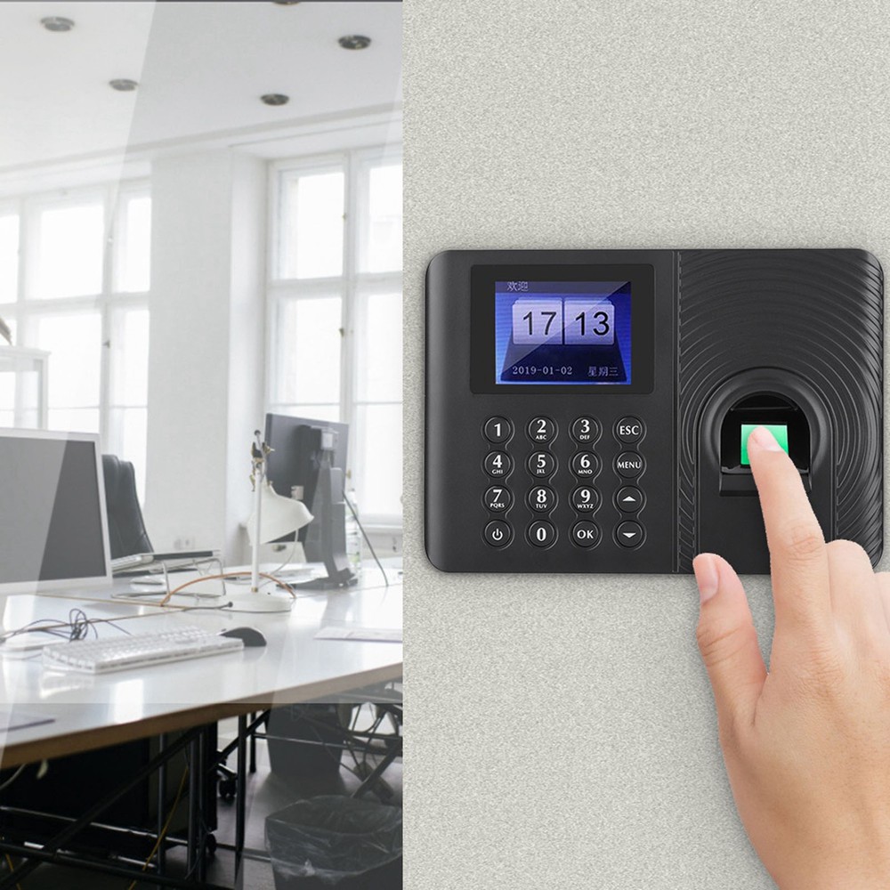 Biometric Fingerprint Time Attendance Recorder Recognition Device Access Control