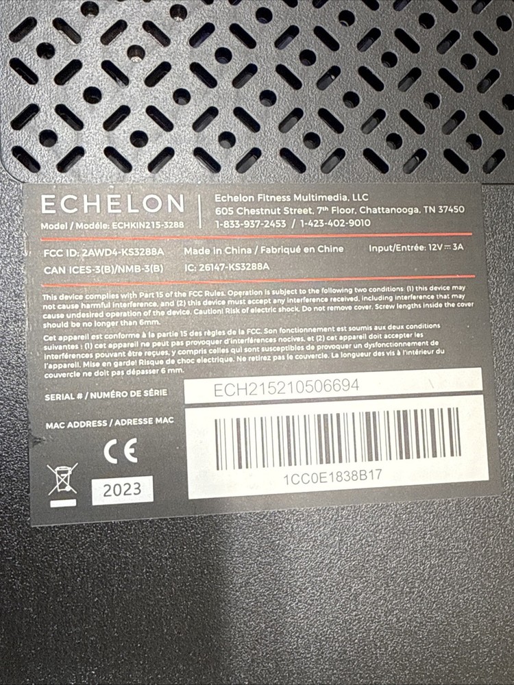 Echelon 21.5" Touchscreen Tablet Display HDMI USB Tested Works