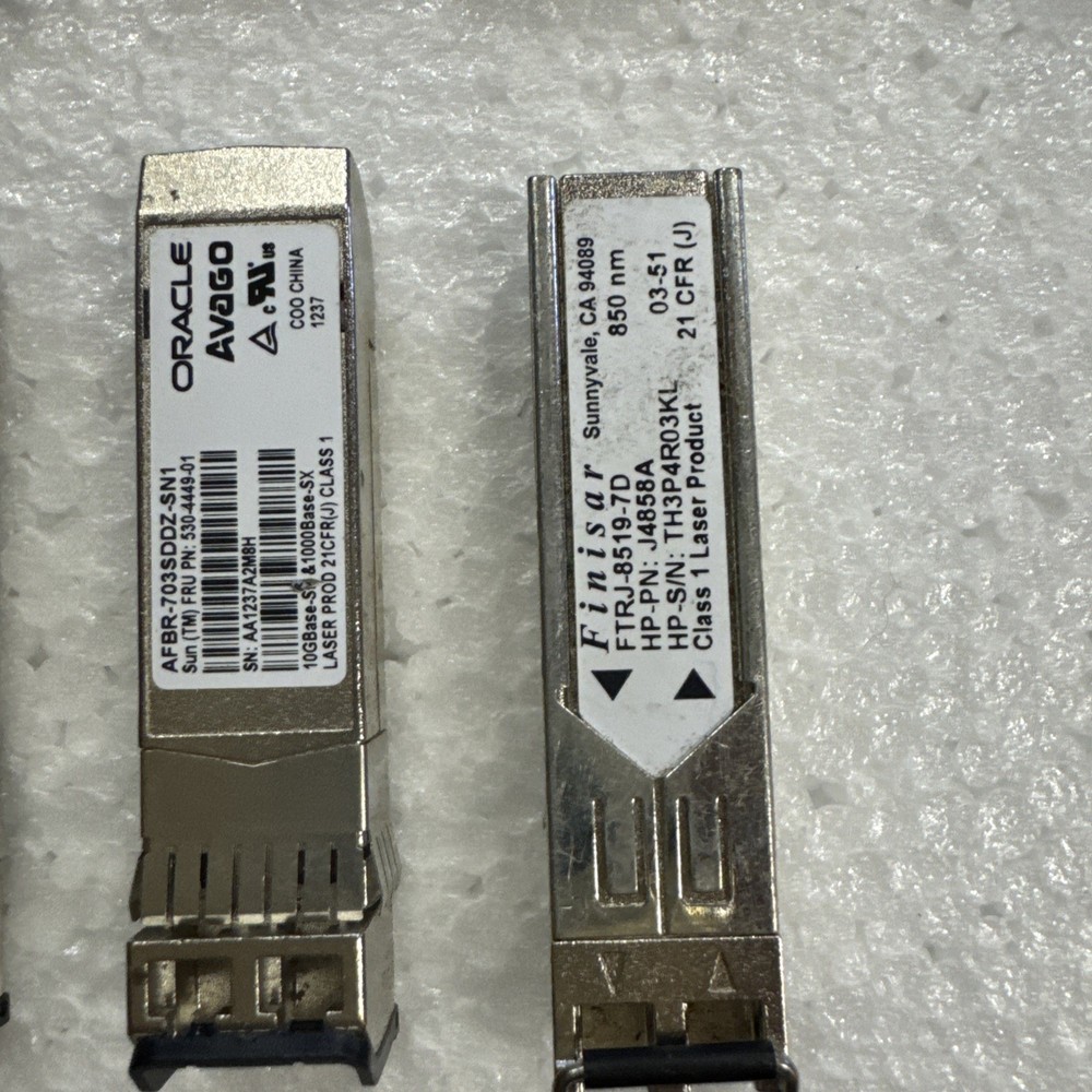 Lot of 16 Cisco & Oracle Transceiver Modules Bin7
