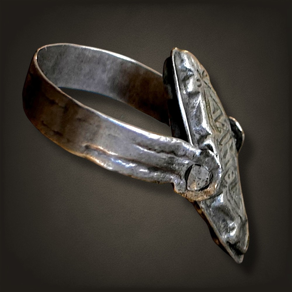 Silver Ring Ottoman or Byzantine