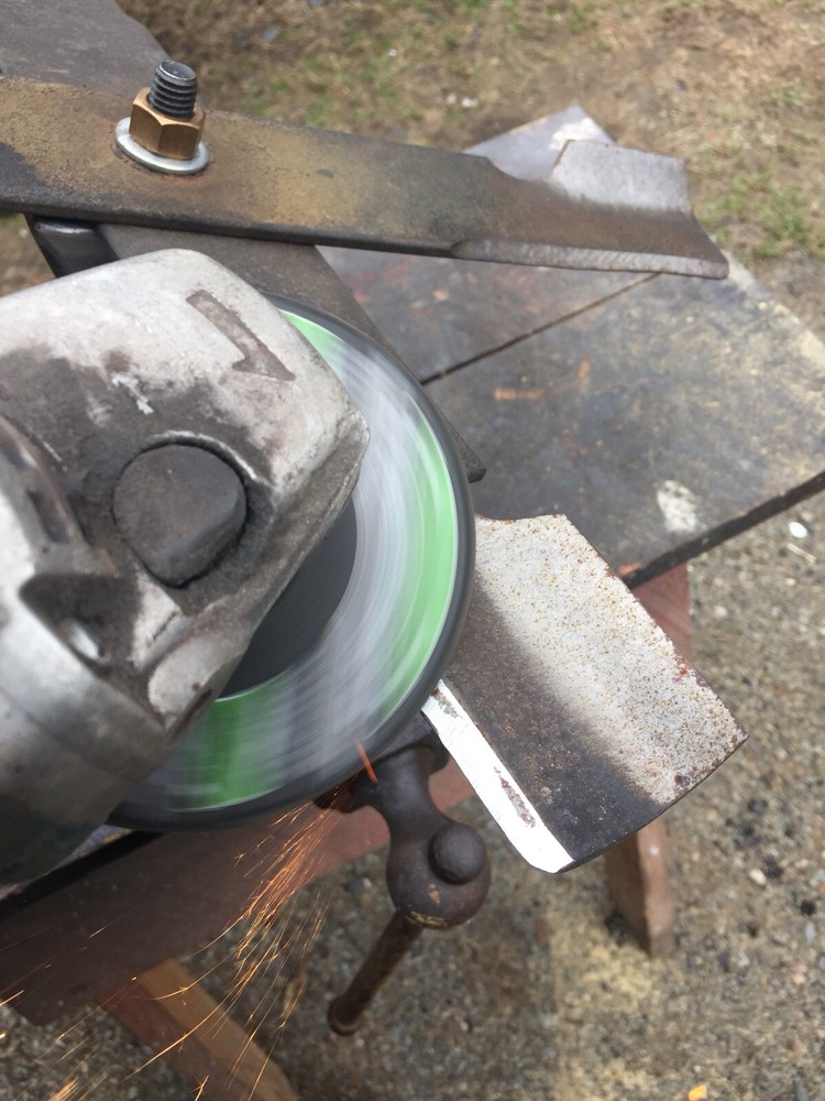 Lawn Mower Blade Sharpener jig