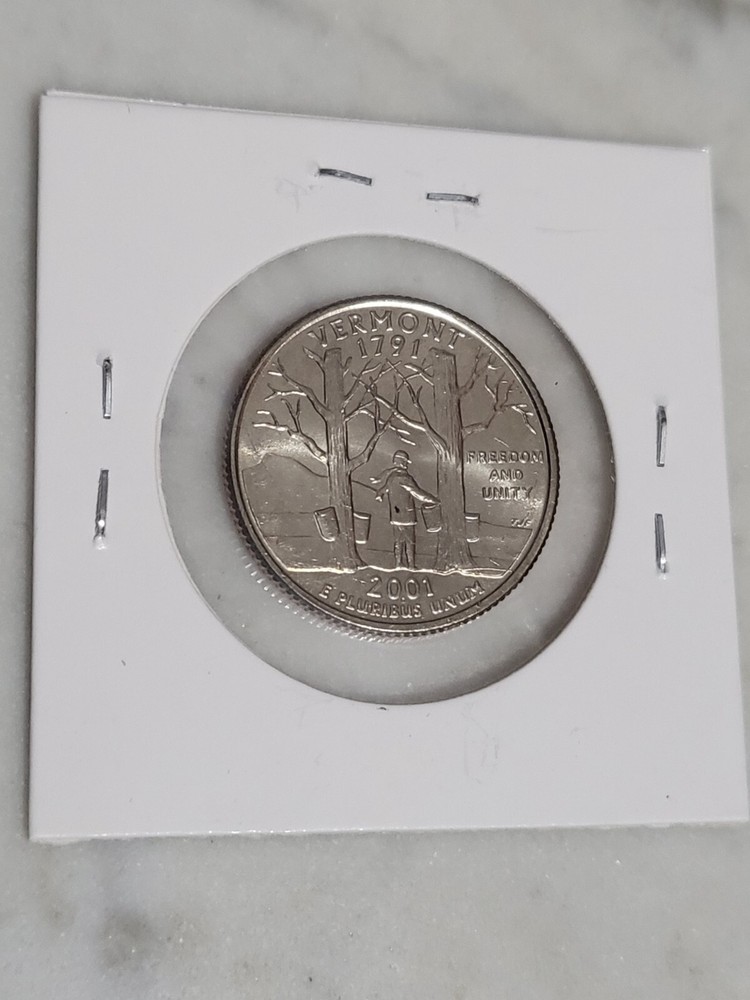 2001-P Vermont State Quarter-Uncirculated