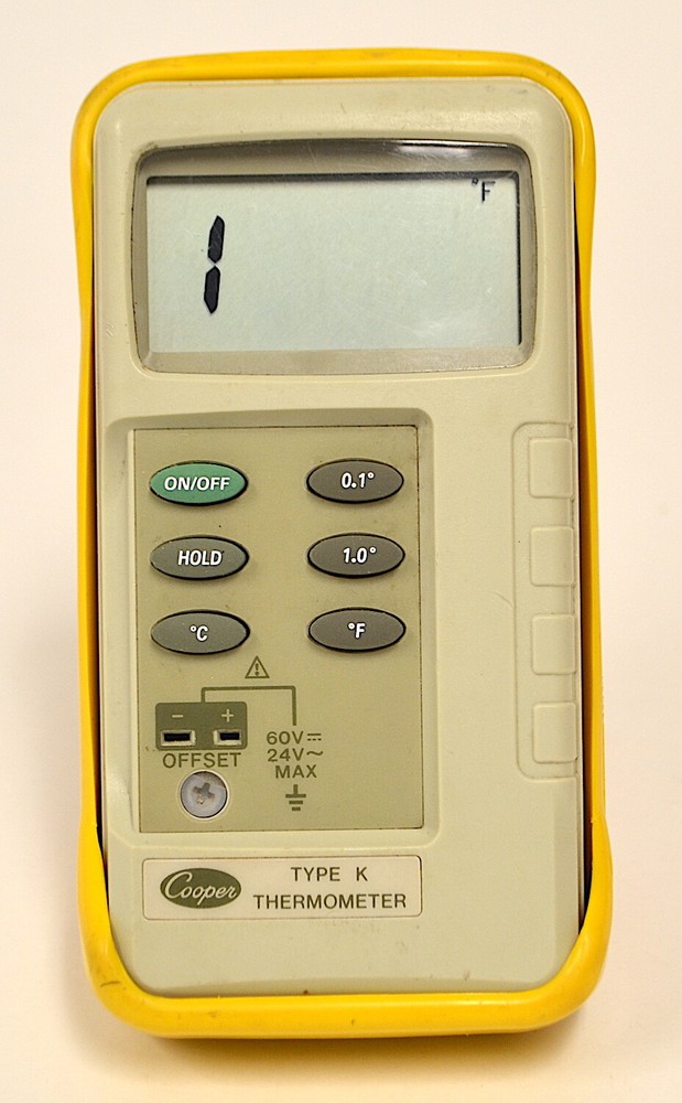 Cooper Instruments Type K Thermometer *Used* HT20K