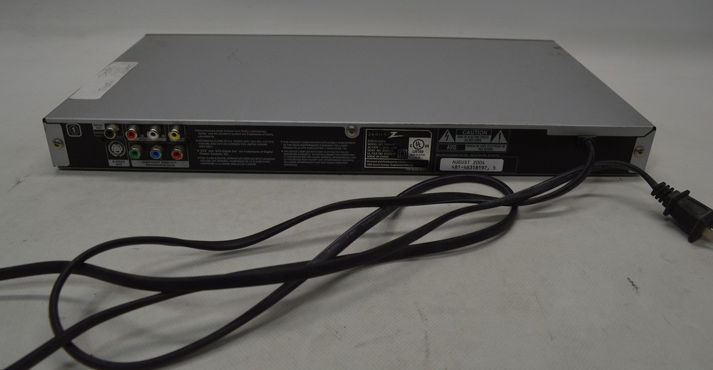 Zenith DVB412 DVD Player *No Remote*