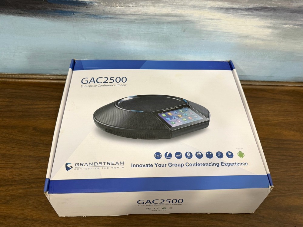 Grandstream GAC2500 Android Enterprise Conference Phone New