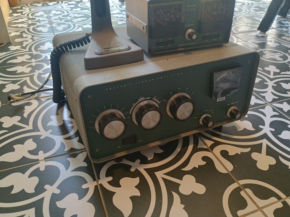 Heathkit SB-200+ Microphone+HM-2140 See Description