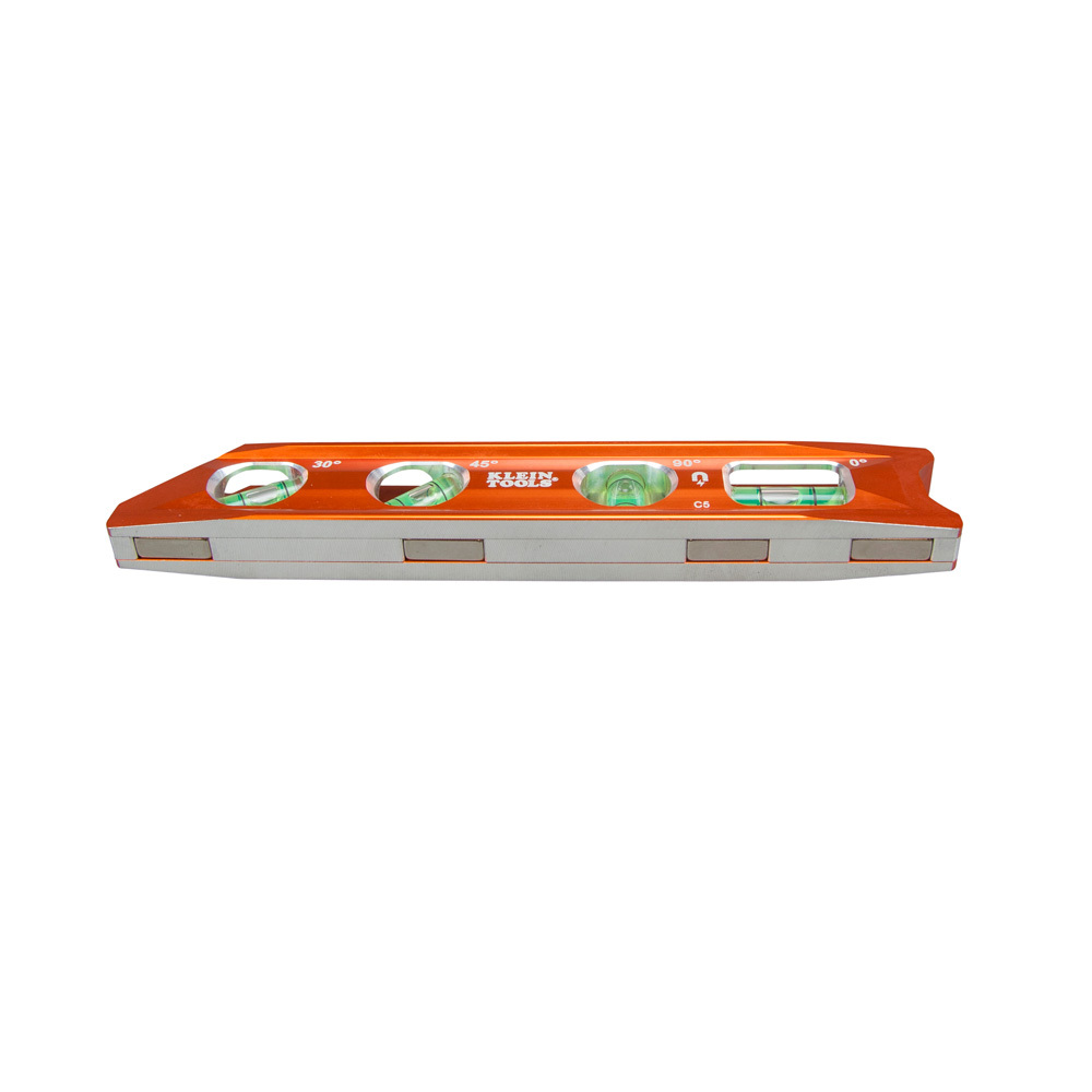 Klein Tools 935RB Torpedo Billet Level, Rare Earth Magnet