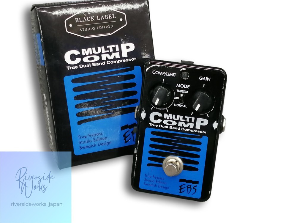 EBS Multi Comp-SE Compressor Effect Pedal for Bass JP