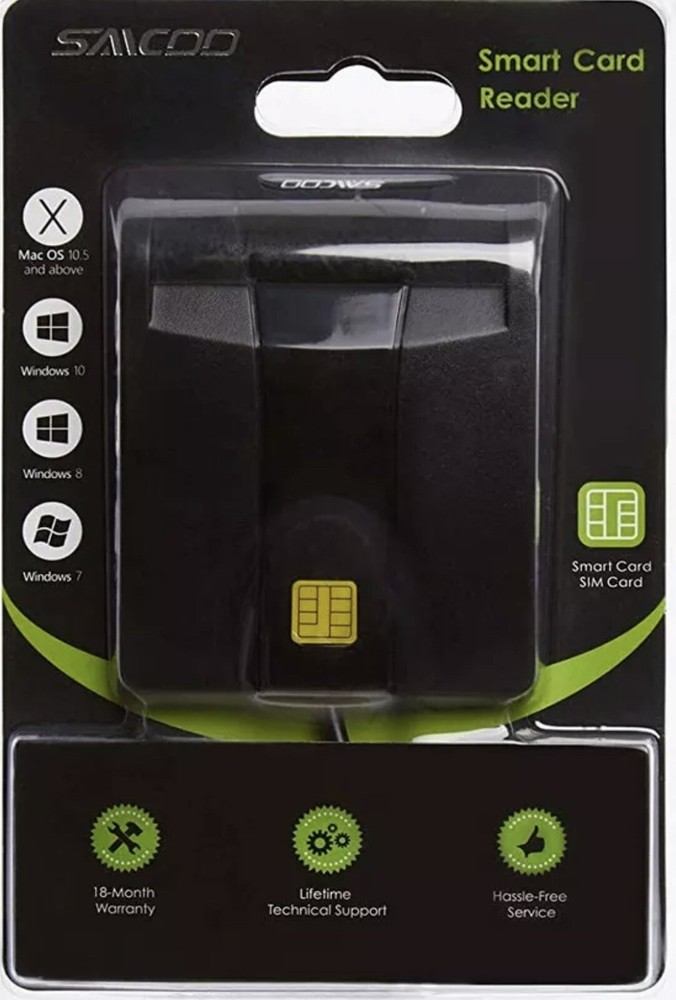 20p Saicoo Smart Card Reader New Sealed