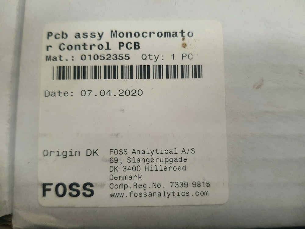 Foss 01052355 Pcb assy Monocromator Control