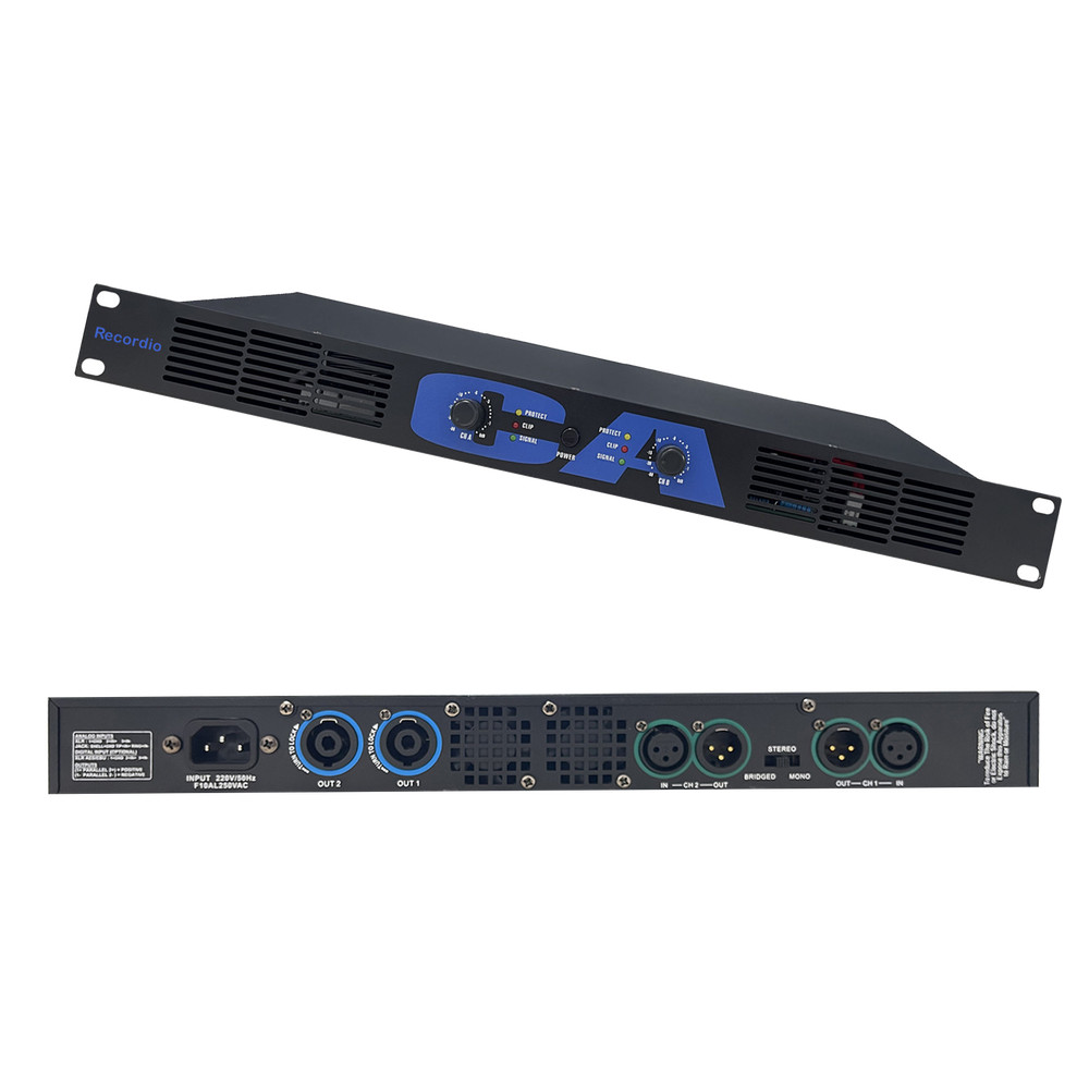 CA-450 2 Channel Digital Power Amplifier 2x900watt Class-D Bridge Function 180py