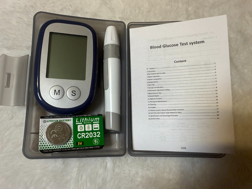 RightLance Blood Glucose Meter Kit - Auto Coding, Fast Results, Home Test Kit
